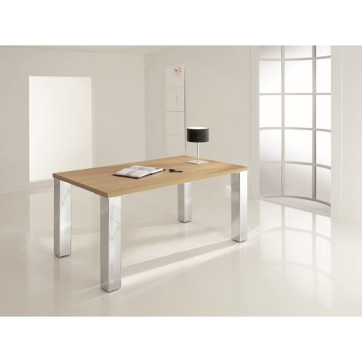 Négyszögletes asztalláb acél profilból, 80*80 mm