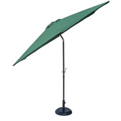   ROJAPLAST dönthető napernyő, talp nélkül - zöld - ø 300 cm 