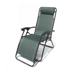   ROJAPLAST 2320 OXFORD fém összecsukható kerti/kemping/napozó szék - zöld 