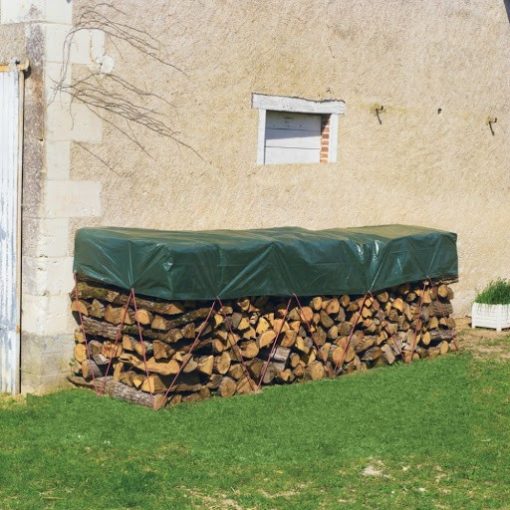 Tűzifa takaró ponyva 1,5 x 6 méter